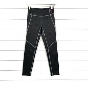 ALP N ROCK Legging Embroidered Ski Grey Gray 1 XS Layering Base Snow Ski